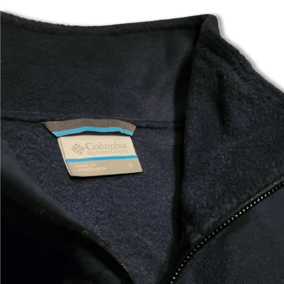 Columbia Men's Navy Steens Mountain Fleece Vest - Picture 3 of 4